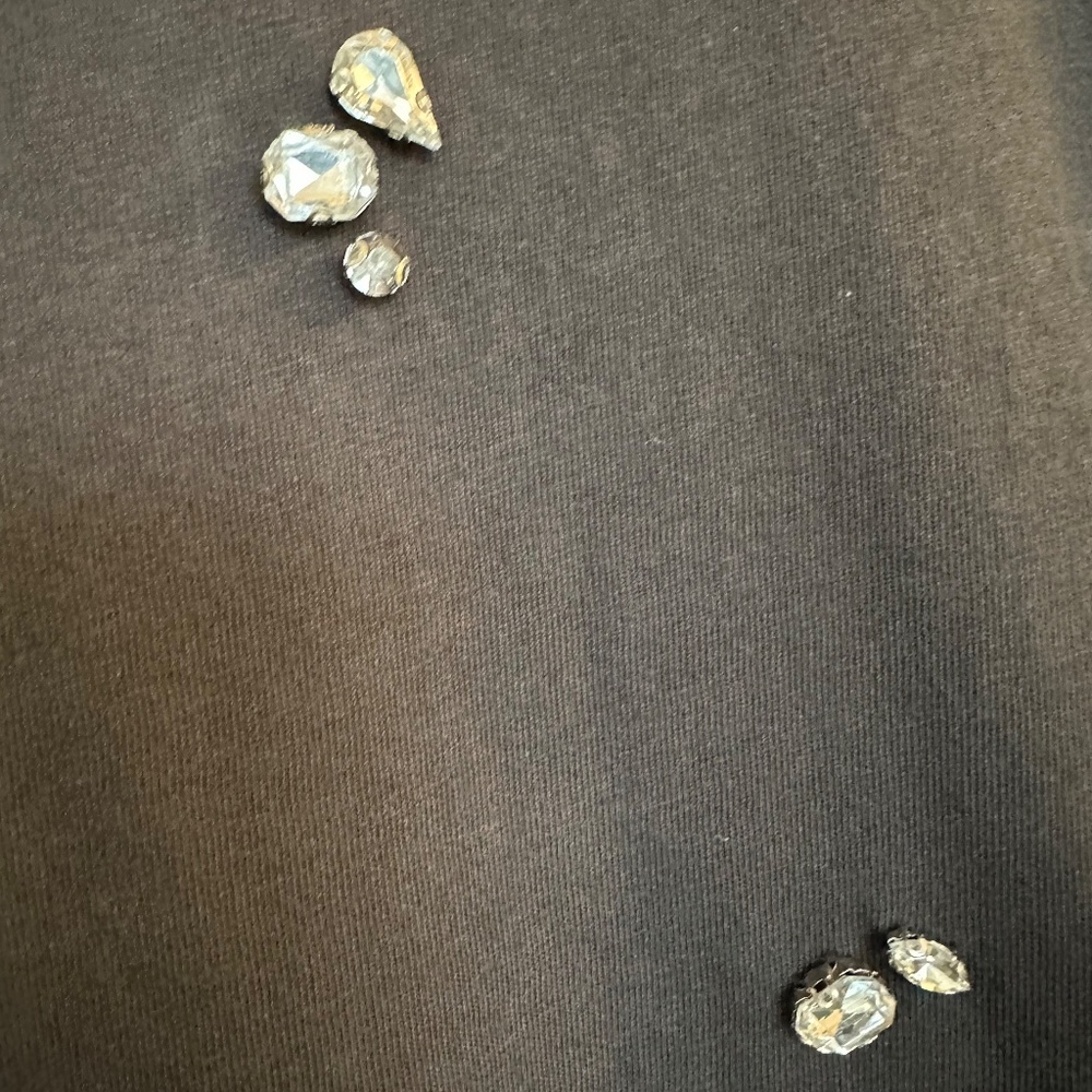 INC Rhinestone Embellished T-shirt - Picture 4 of 6